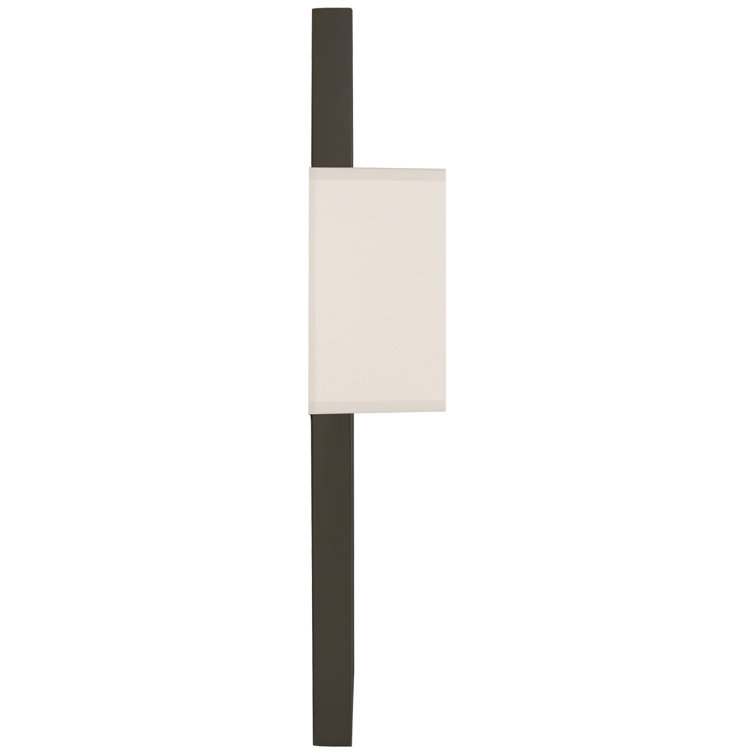 Deep Patina Bronze Steel Direct Wired Electric Sconce