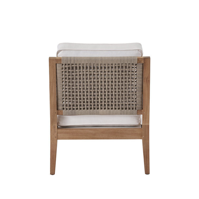 Chesapeake Coastal Teak Lounge Chair with Cushions