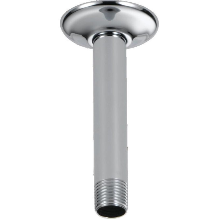 Chrome Ceiling Mount Shower Arm with Flange