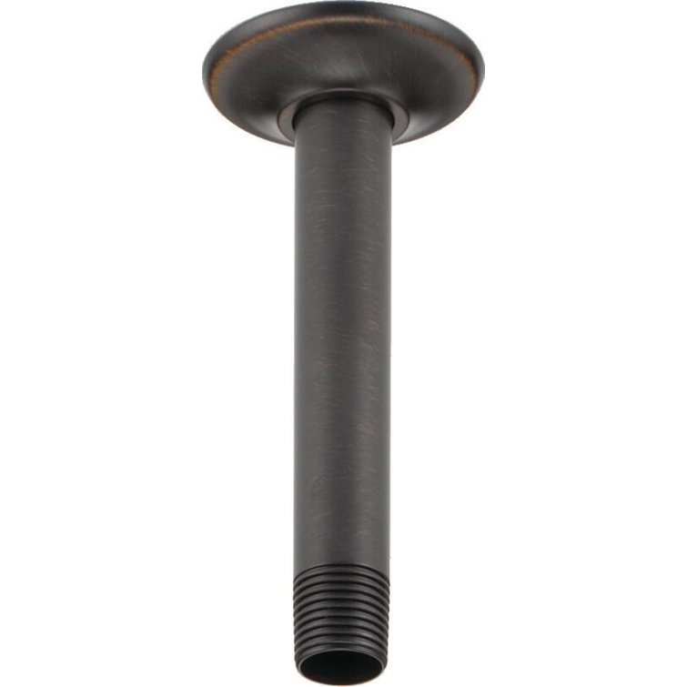 Venetian Bronze Ceiling Mount Shower Arm with Flange