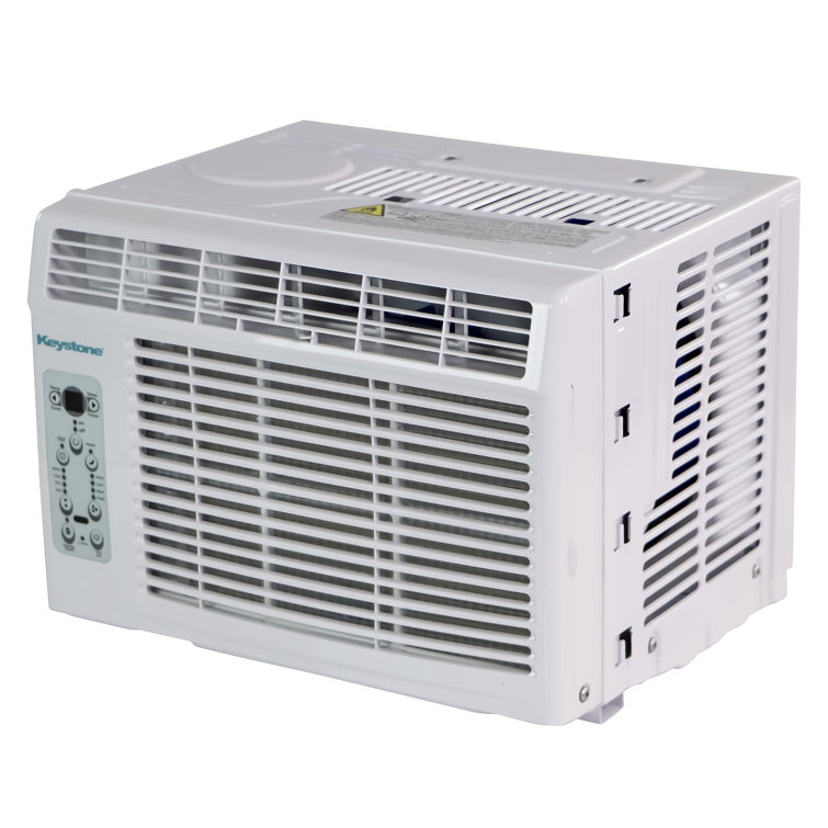 Keystone 10,000 BTU White Window Air Conditioner with Remote