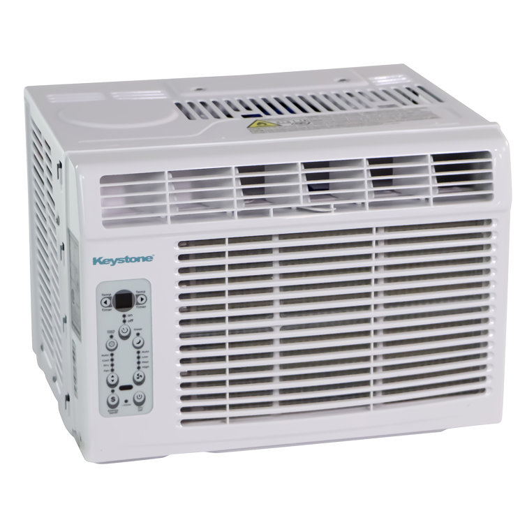 Keystone 10,000 BTU White Window Air Conditioner with Remote