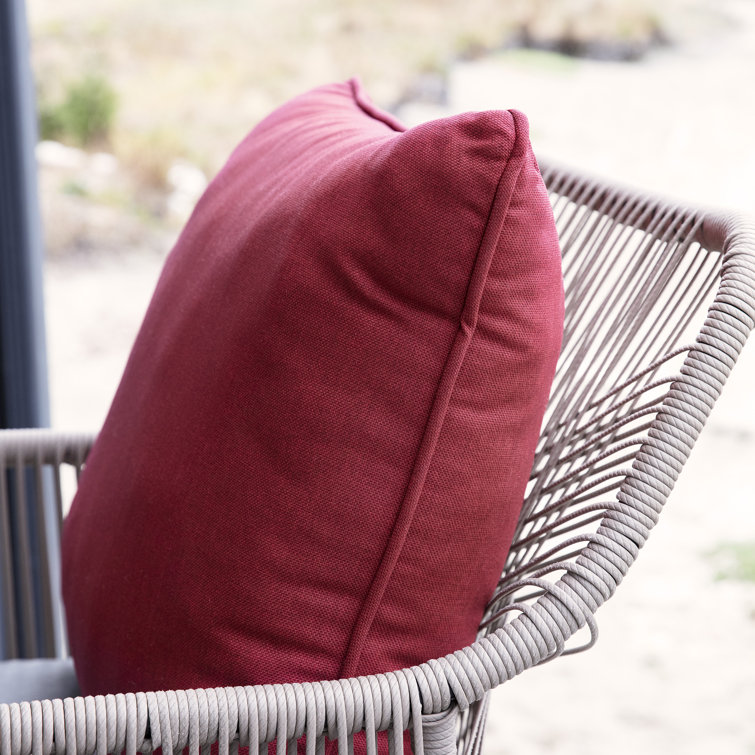 Nautical Red Recycled Fabric Adirondack Chair Cushion Set