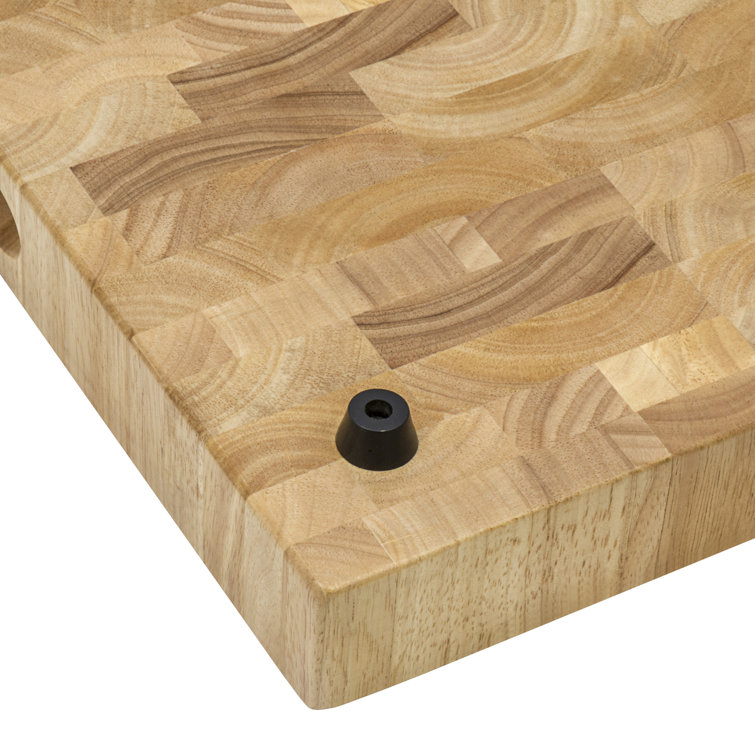 Ruvati 24" Square End-Grain Oak Butcher Block