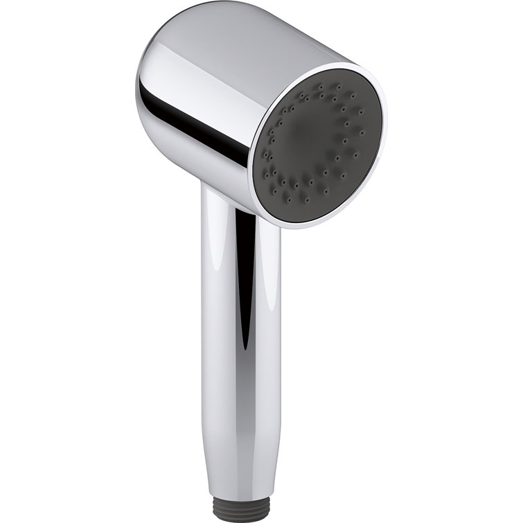 Compact Chrome Single Function Handheld Shower Head