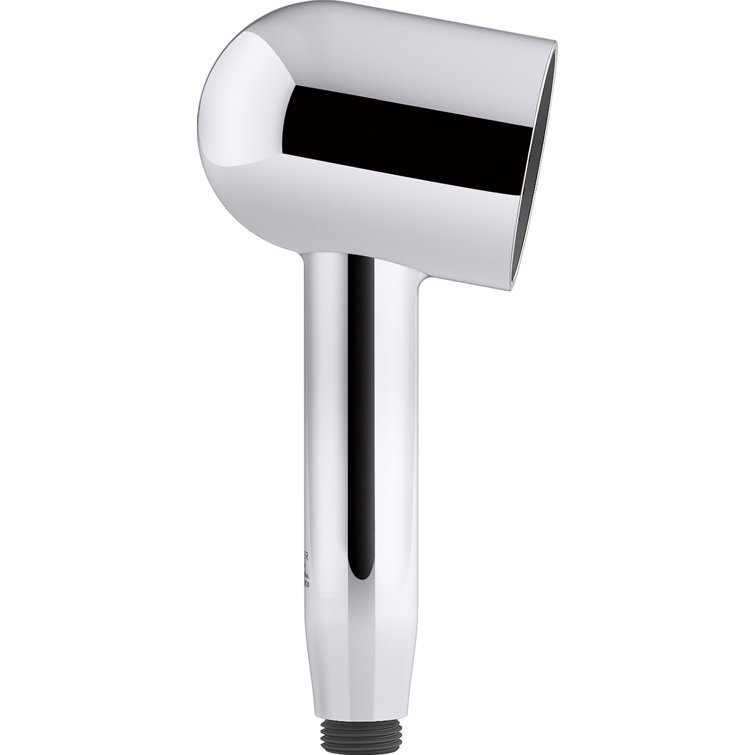 Compact Chrome Single Function Handheld Shower Head