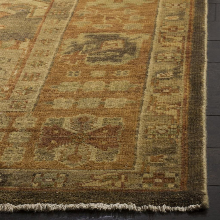 Elysian Gray Hand-Knotted Wool 10' x 14' Rectangular Rug