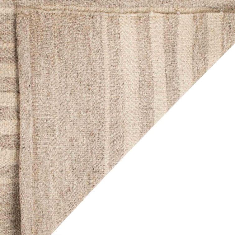 Dune Stripe Handwoven Wool 8' x 10' Area Rug