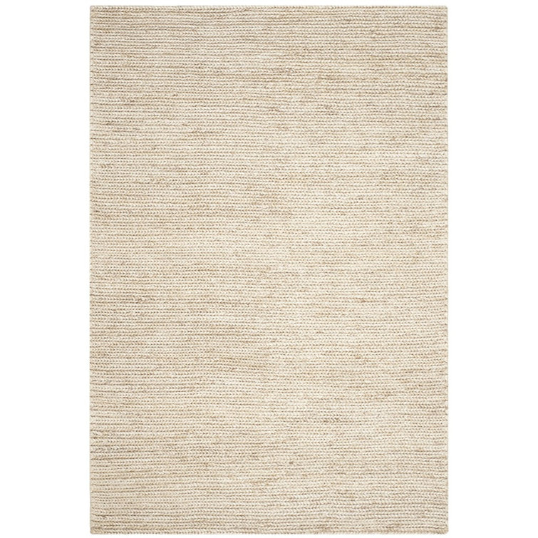 Hand-Knotted Birch & Cotton Blend 8' x 10' Area Rug