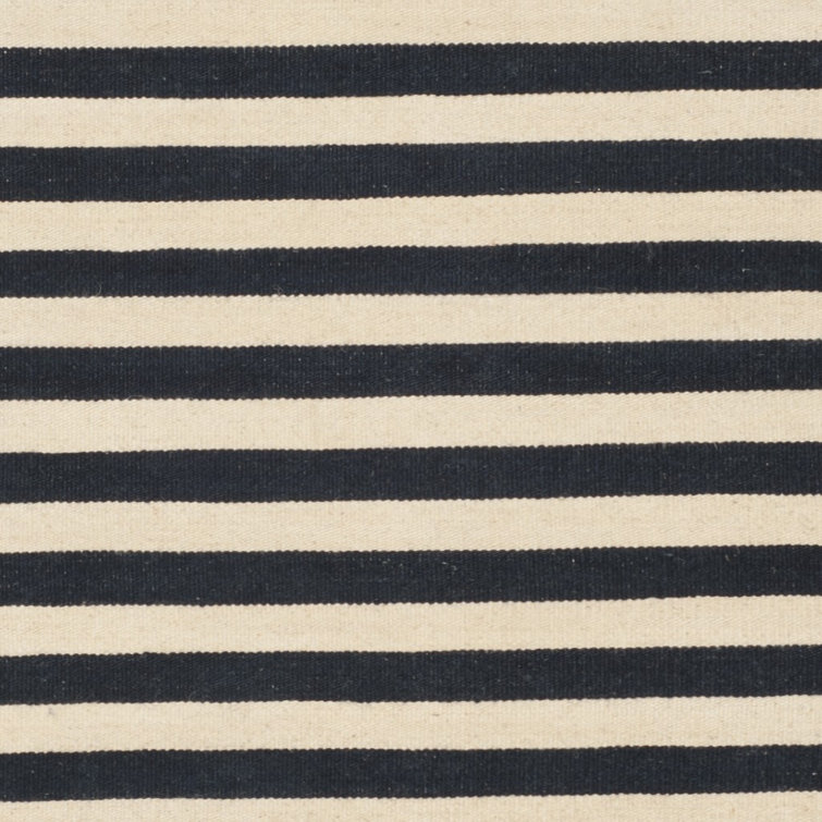 Canyon Stripe Cinder 2' x 3' Hand-Knotted Wool Area Rug