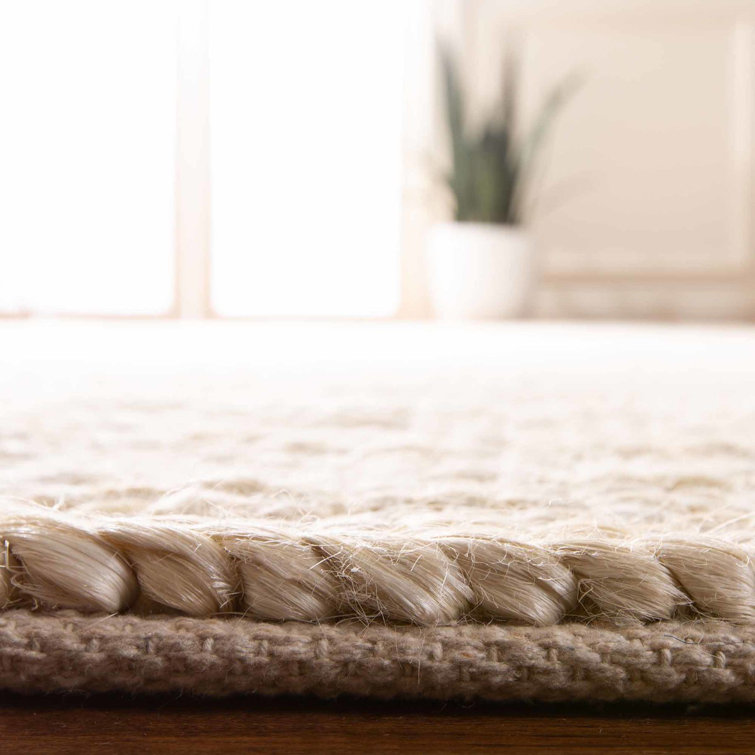 Hand-Knotted Birch & Cotton Blend 8' x 10' Area Rug