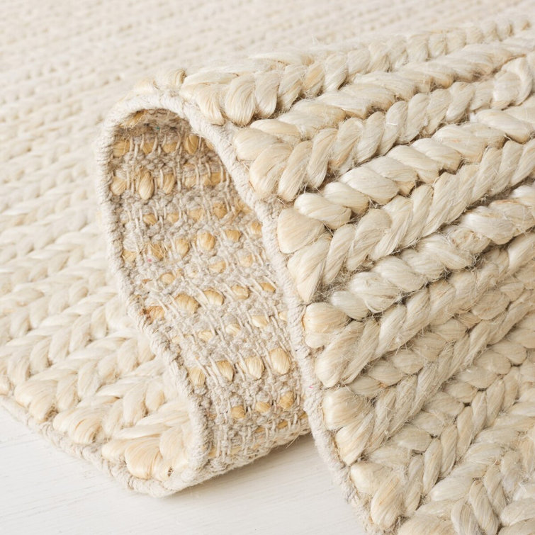 Hand-Knotted Birch & Cotton Blend 8' x 10' Area Rug