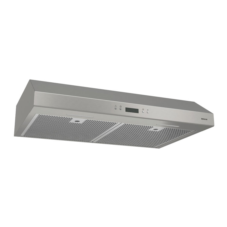 Broan Glacier 42-inch Stainless Steel Convertible Under-Cabinet Range Hood