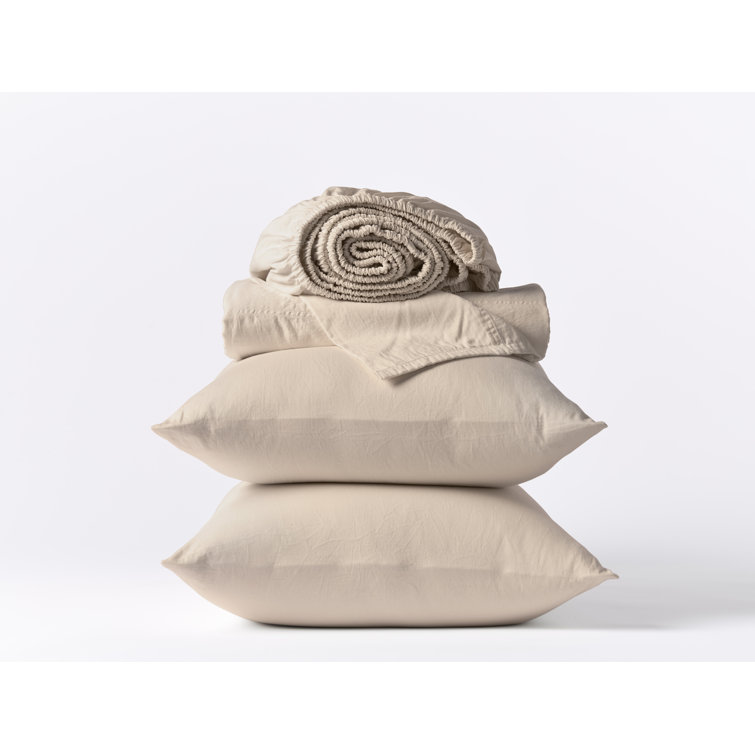 Pacific Blue Organic Cotton Full Sheet Set