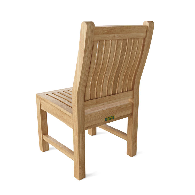 Natural Teak 8-Person Oval Outdoor Dining Set