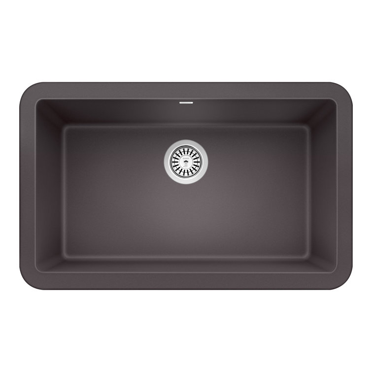 Cinder Granite Composite 30" Farmhouse Apron-Front Sink