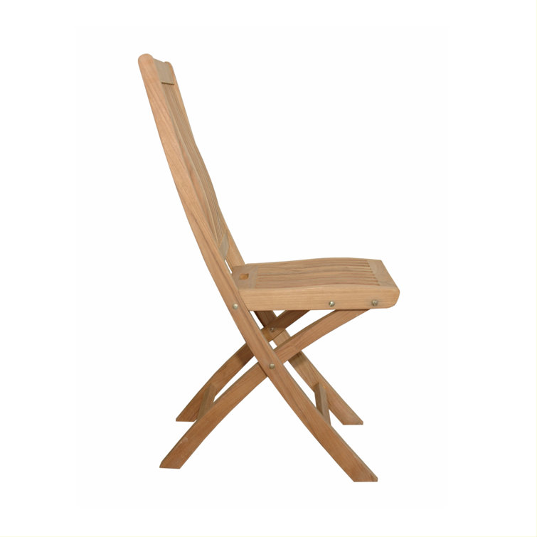 Tropico Teak Outdoor Folding Dining Chair Set