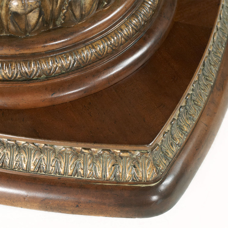 Valencia Classic Extendable Solid Wood & Marble Dining Table