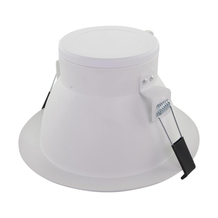 Modern White Aluminum 6-Inch LED Downlight, Energy Star Certified