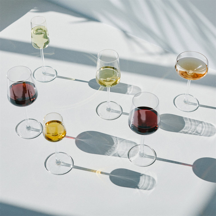 Essence Clear Lead-Free Glass White Wine Set of 4