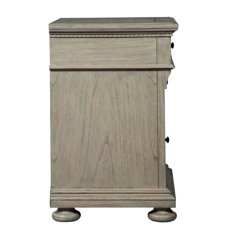 Driftwood Brown 2-Drawer Legal Size File Cabinet