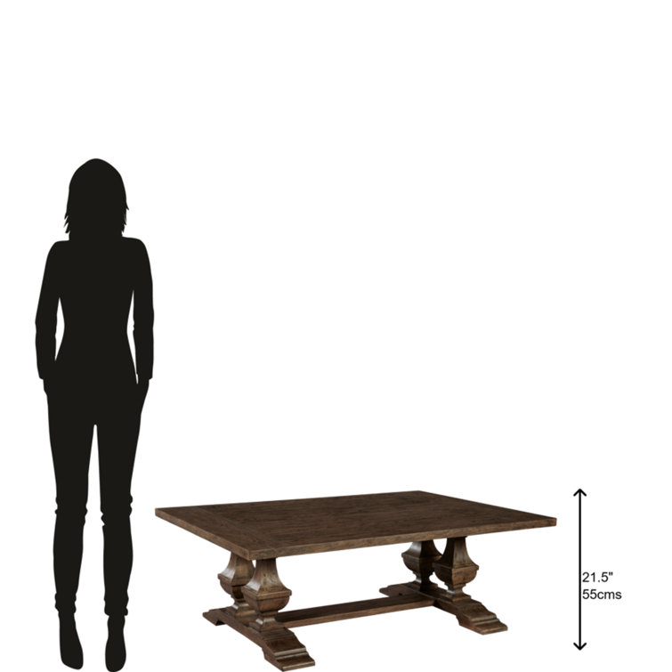 Transitional Brown Wood Lift-Top Coffee Table with Storage