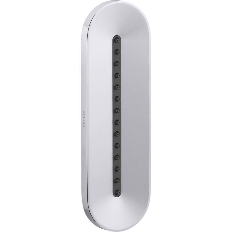 Polished Chrome Oval Single-Function Shower Body Spray