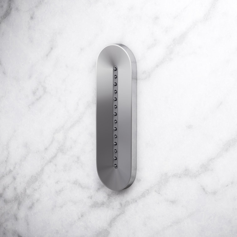 Polished Chrome Oval Single-Function Shower Body Spray