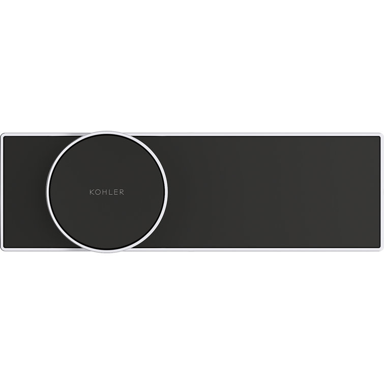 Polished Chrome Digital Shower Control with Adjustable Dial