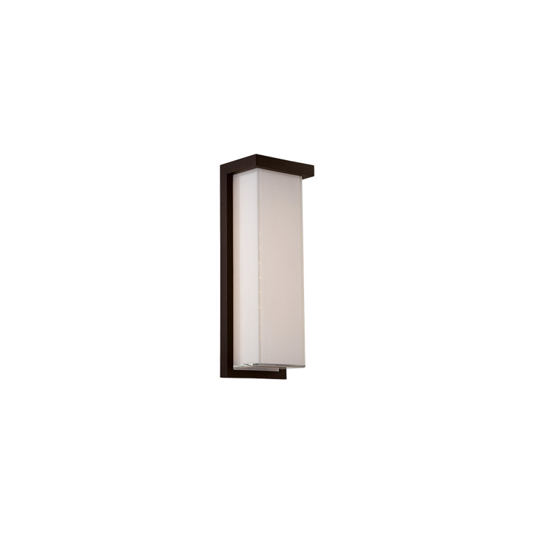 Ledge Bronze 14" LED Wall Light
