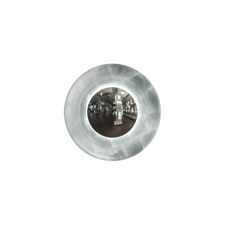 Blaze Silver Leaf 12" LED Wall Sconce with White Diffuser