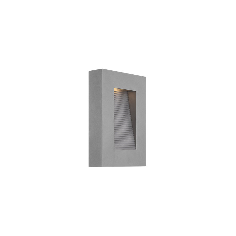 Graphite White Diffuser Glass Dimmable LED Sconce