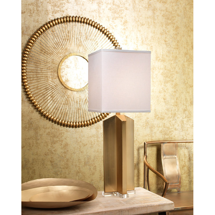 Large Gold Foil Iron Abstract Wall Decor