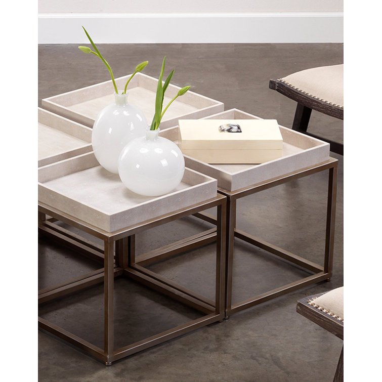 Elegant White Glass Decorative Table Vases Set