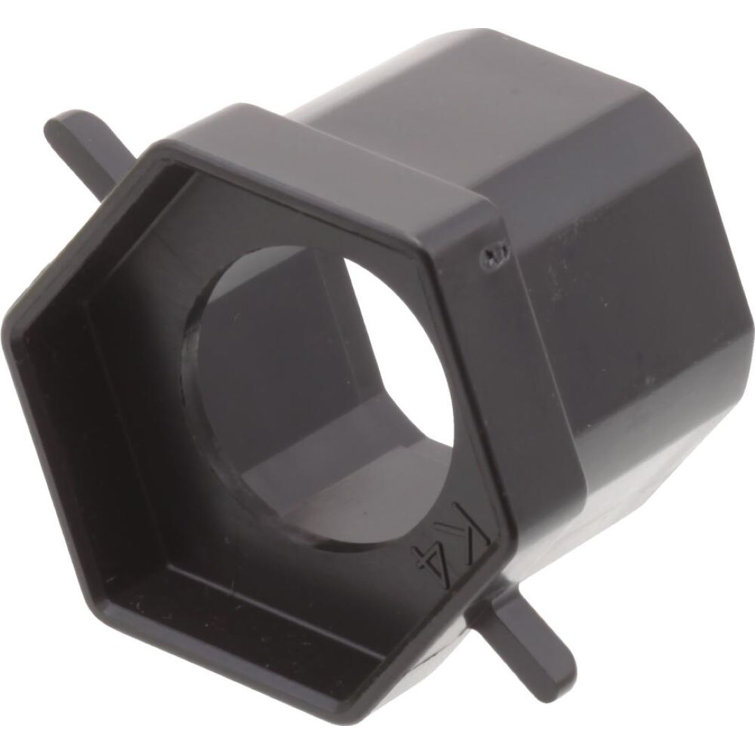 Black Plastic Hexagonal Faucet Wrench for Mounts & Extensions