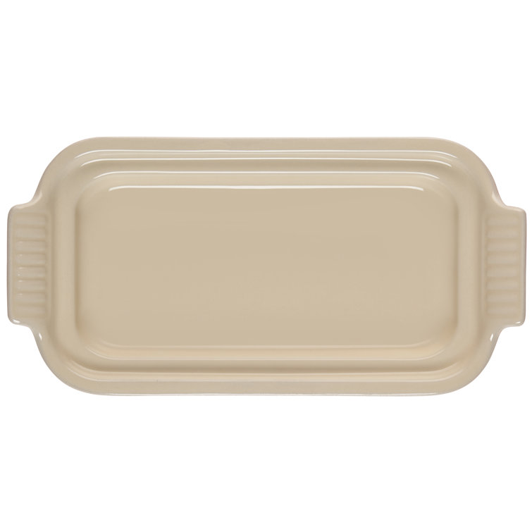 Flame Orange Stoneware Heritage Butter Dish
