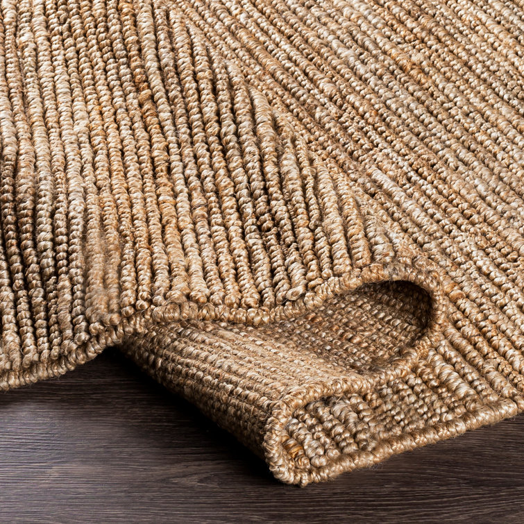 Camel Jute Flatweave Runner Rug 2'6" x 10'