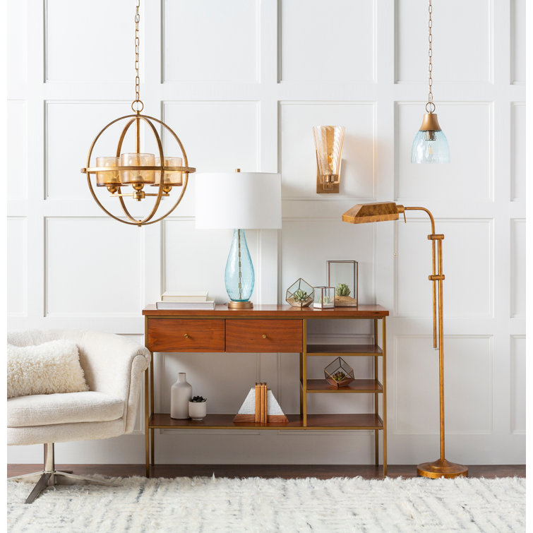 Maxton Elegance 12" Bronze and Gold Dimmable Wall Sconce