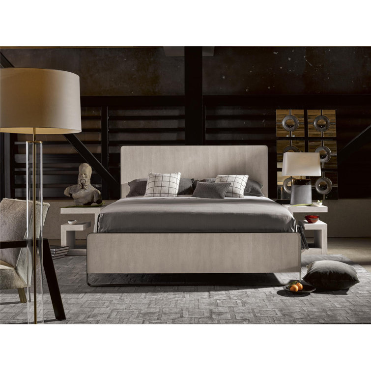Quartz Modern Wood Bedside Table with 1 Drawer