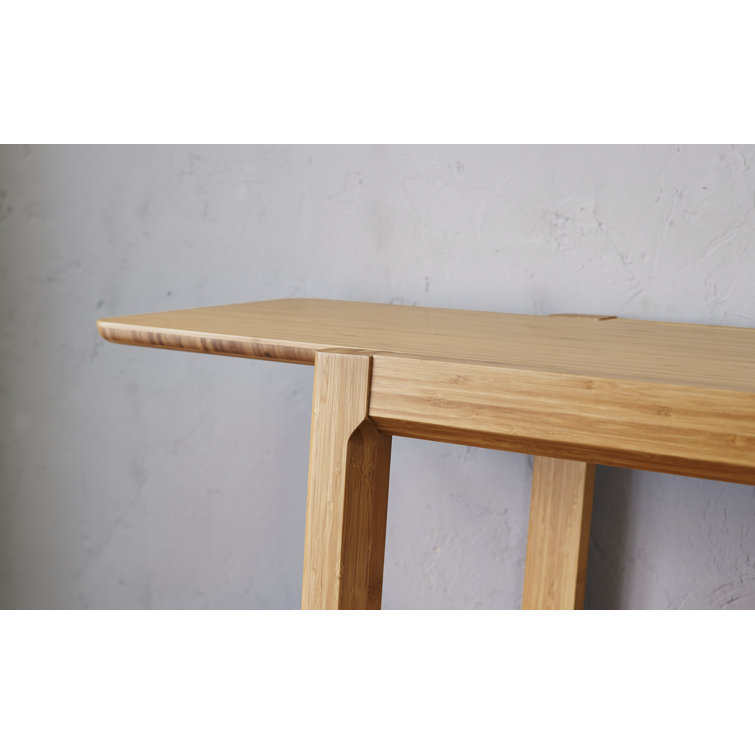 Currant Caramelized Solid Bamboo 5-Tier Bookshelf