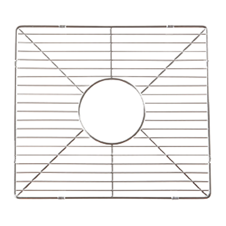 Chrome Stainless Steel Double Bowl Sink Grid Set
