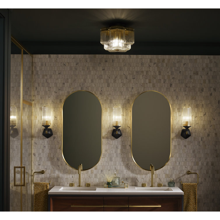Polished Nickel 16'' Dimmable Direct Wired Sconce