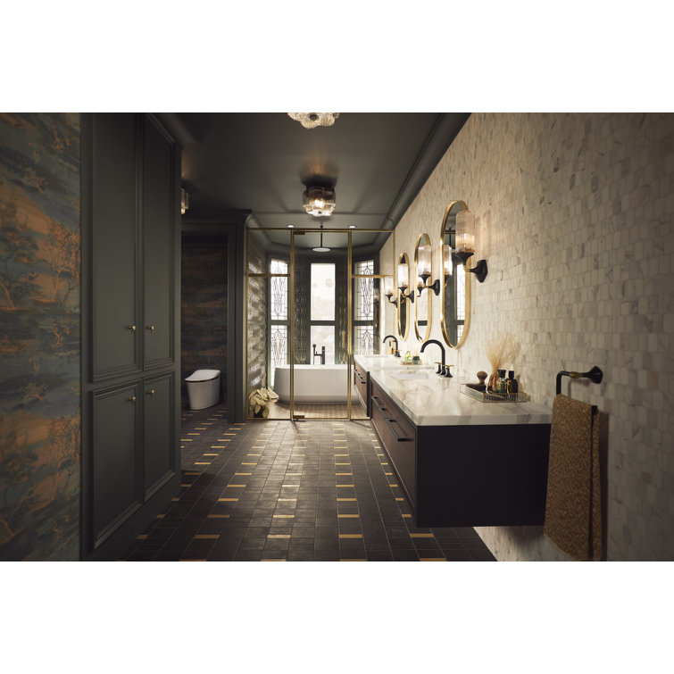 Polished Nickel 16'' Dimmable Direct Wired Sconce