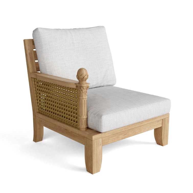 Anderson Teak Luxe 5-Piece Modular Set with Sunbrella Cushions