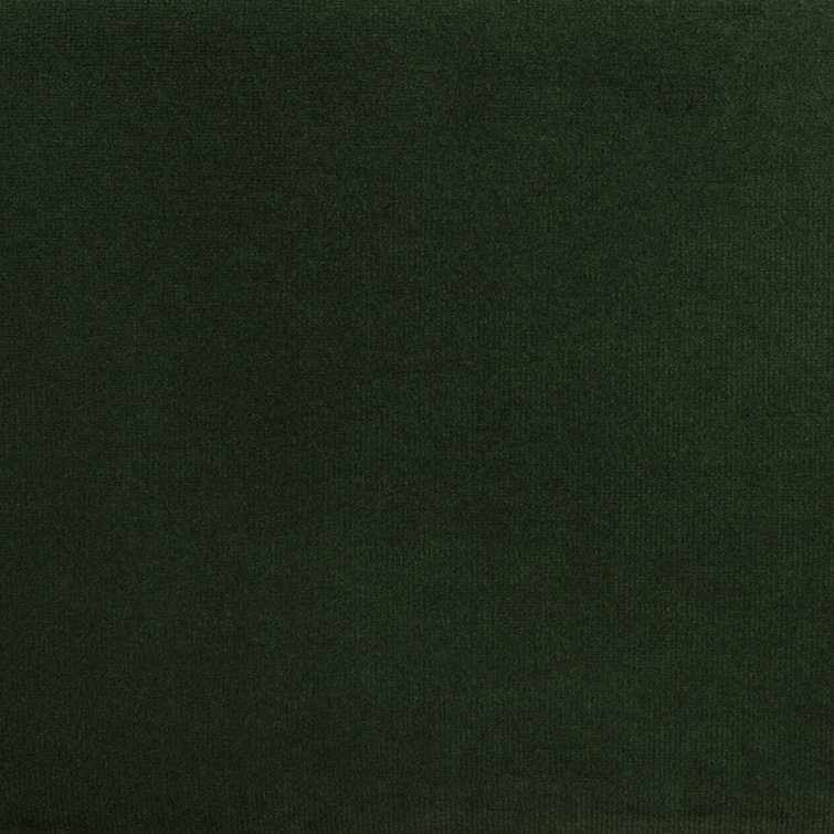 Green Velvet Upholstered Queen Platform Bed with Headboard