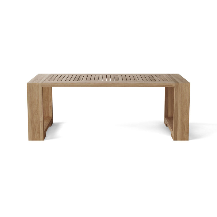 Capistrano Natural Teak 5-Piece Outdoor Conversation Set