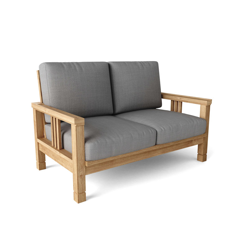 SouthBay 5-Piece Red Teak Outdoor Seating Set