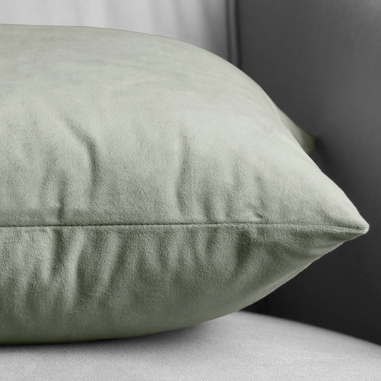 Silver Grey Modern Polyester Euro Cushion Covers Set