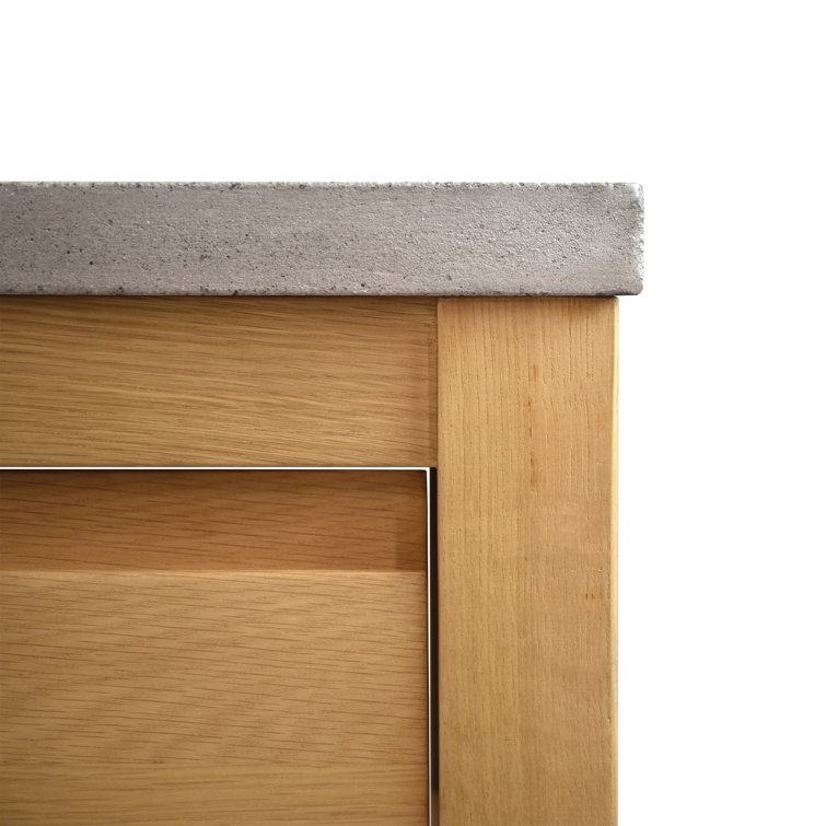 Sunrise Oak 30" Single Freestanding Bathroom Vanity with Ash Shelf