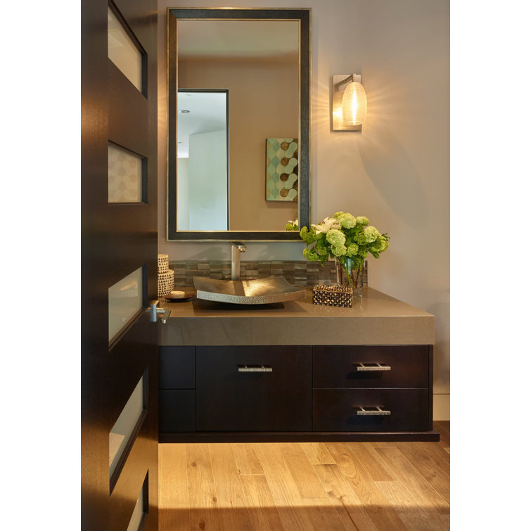 20" Hand Hammered Polished Nickel Copper Vessel Sink